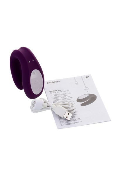 Satisfyer Double Joy (управление со смартфона) - парный вибратор
